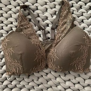 Spanx wireless front closure bralette XL